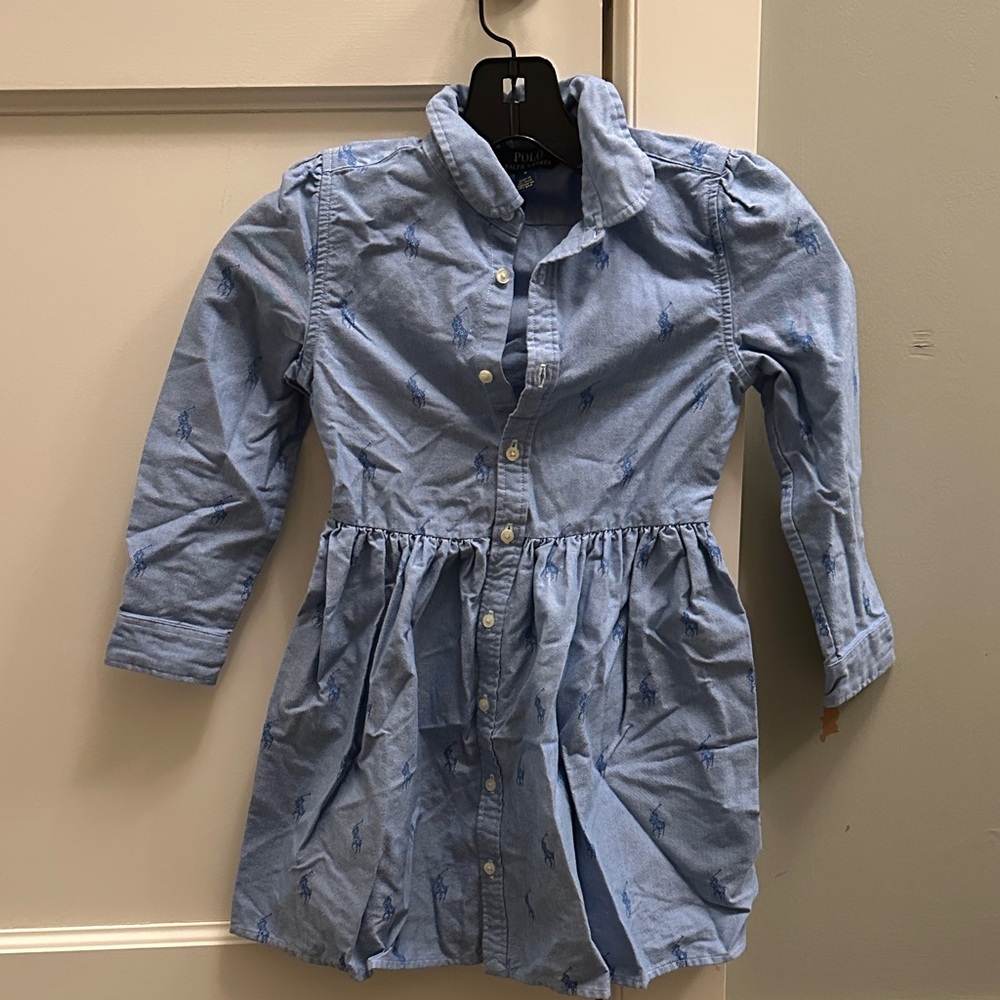 Polo by Ralph Lauren Blue Kids Casual Dress